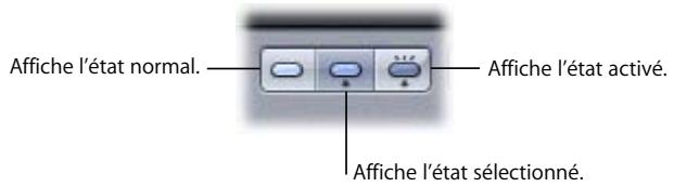 APPLE DVD STUDIO PRO 4 - Pour visualiser et définir les surbrillances d'un bouton : - 1