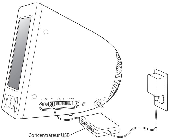 APPLE EMAC - Utilisation simultanée de plusieurs périphériques USB - 1