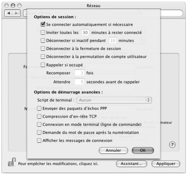 APPLE EMAC - Pour configurer une connexion ppPoE : - 2