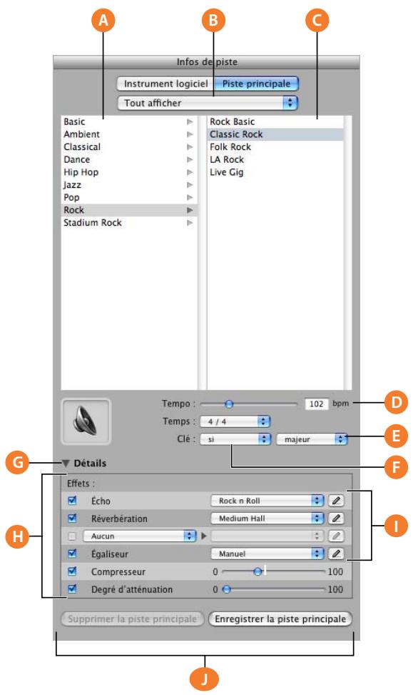 APPLE GARAGEBAND 3 - Piste principale - 1