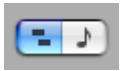 APPLE GARAGEBAND 3 - Pour afficher une séquence d'instruments logiciels sous forme de notation : - 1