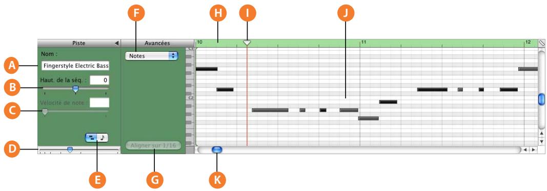 APPLE GARAGEBAND 3 - Pour les instruments logiciels : présentation graphique - 1
