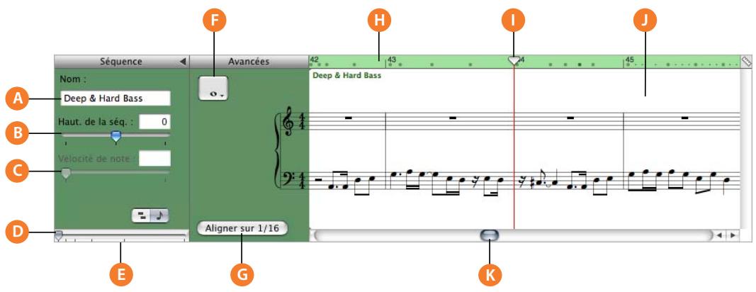 APPLE GARAGEBAND 3 - Pour les instruments logiciels : présentation en notation - 1