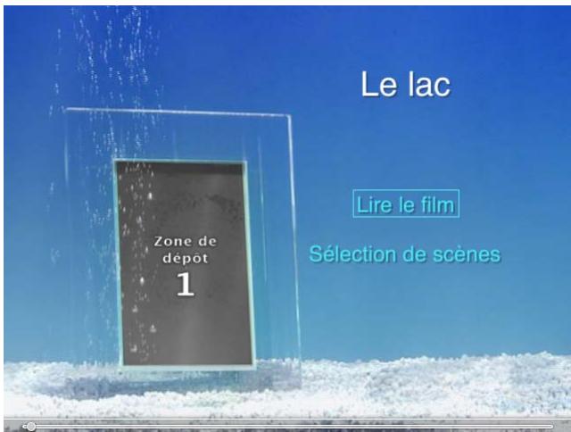 APPLE IDVD 6 - Étape 4 : ajout d'un film et d'un menu de sélection de scènes - 2