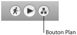 APPLE IDVD 6 - Pour activer la présentation par plan : - 1