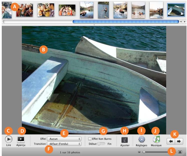 APPLE IPHOTO 6 - Présentation de diaporamas - 1