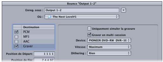 APPLE LOGIC PRO 7.1 - Choix du graveur de CD - 1