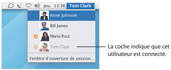 APPLE MAC OS X 10.3 - Permutation d'utilisateurs - 1