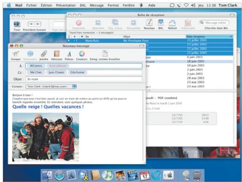 APPLE MAC OS X 10.3 - Exposé - 1