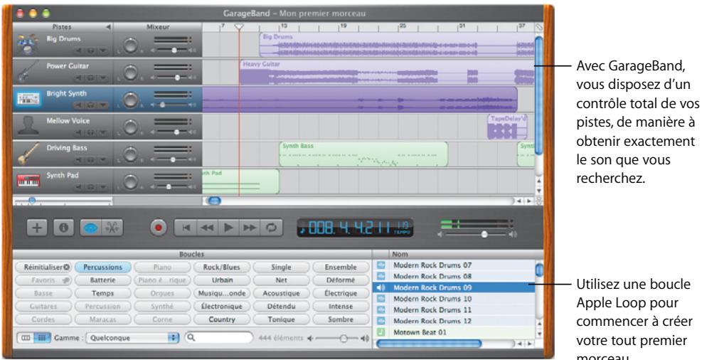 APPLE MAC OS X 10.3 - GarageBand - 1