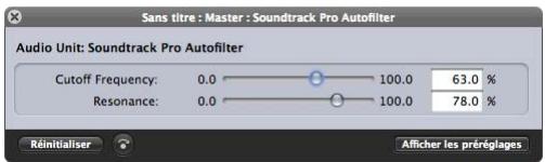 APPLE SOUNDTRACK PRO - Soundtrack Pro AutoFilter - 1