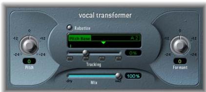APPLE SOUNDTRACK PRO - Paramètres Vocal Transformer - 1