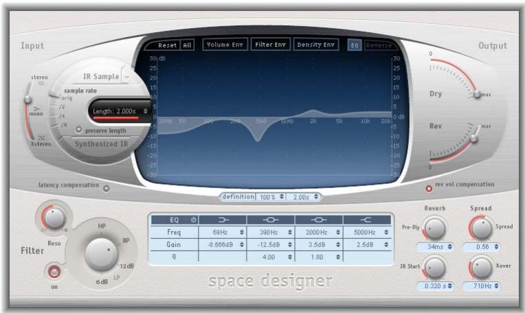 APPLE SOUNDTRACK PRO - Paramètres EQ - 1