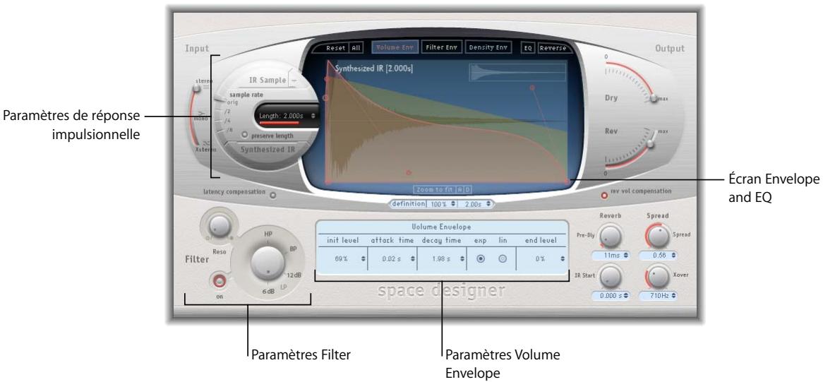 APPLE SOUNDTRACK PRO - Réglage du temps de réverbération et de la bande de fréquence basse - 2