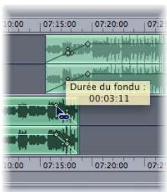 APPLE WAVEBURNER - Pour réactiver le paramètre automatique d'un fondu modifié manuellement : - 1
