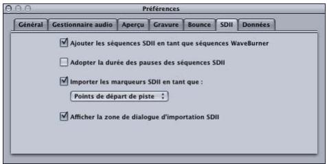 APPLE WAVEBURNER - Préférences SDII - 1