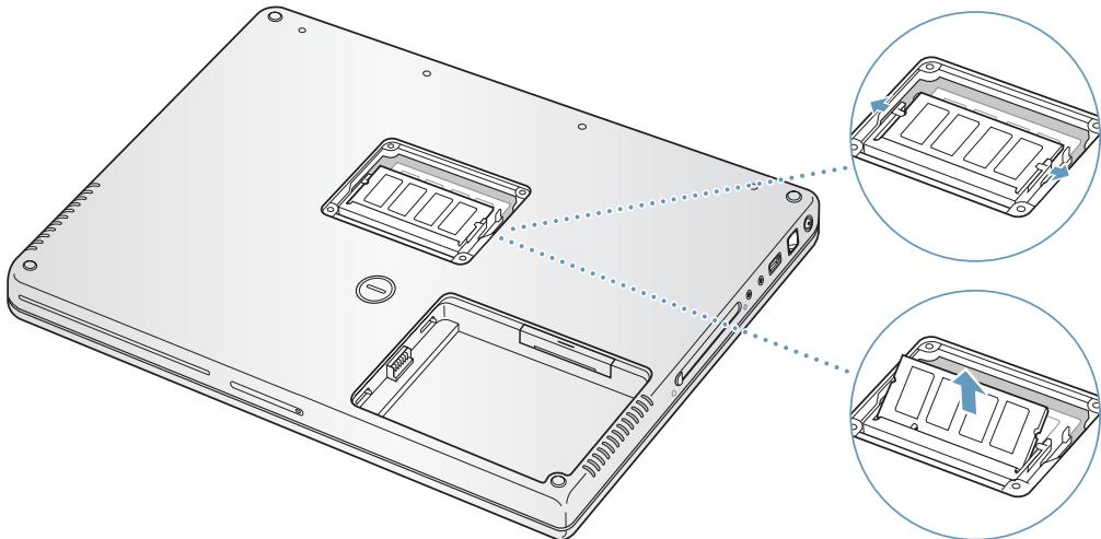APPLE POWERBOOK G4 15-INCH - Étape 2 : installation de la mémoire - 2