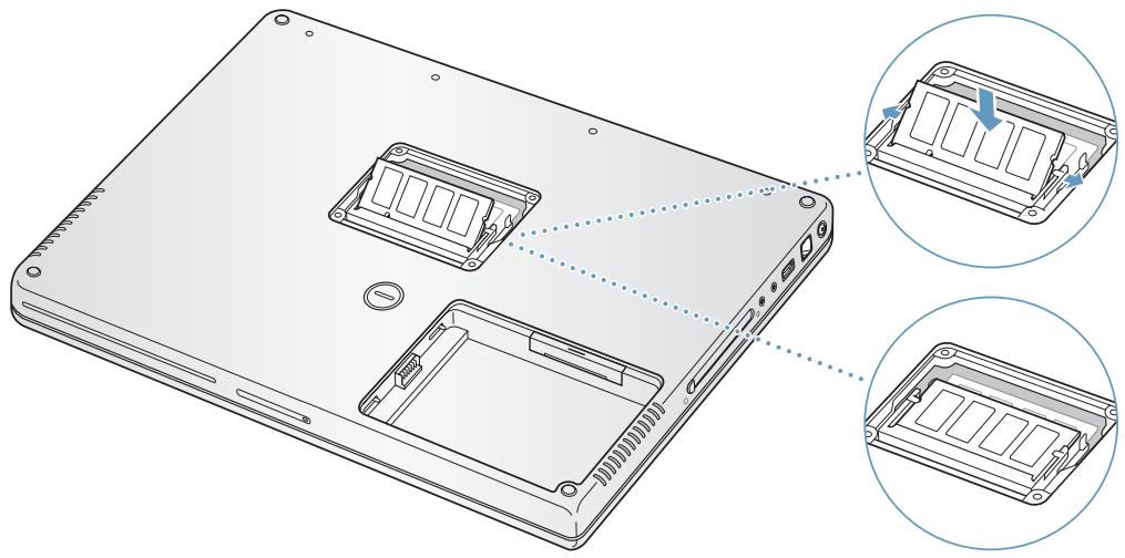 APPLE POWERBOOK G4 15-INCH - Étape 2 : installation de la mémoire - 4