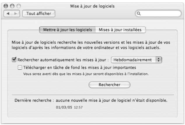 APPLE POWERBOOK G4 15-INCH - Pour rechercher des logiciels mis à jour : - 1