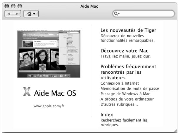 APPLE POWERBOOK G4 15-INCH - Pour accéder à l'aide mac : - 3
