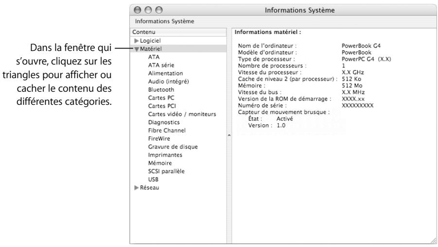 APPLE POWERBOOK G4 15-INCH - Localisation du numéro de série de votre produit - 1