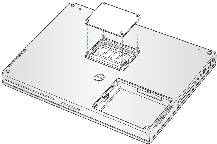 APPLE POWERBOOK G4 15-INCH - Étape 2 : installation de la mémoire - 5