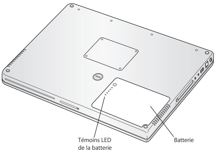 APPLE POWERBOOK G4 15-INCH - Utilisation de votre batterie - 1
