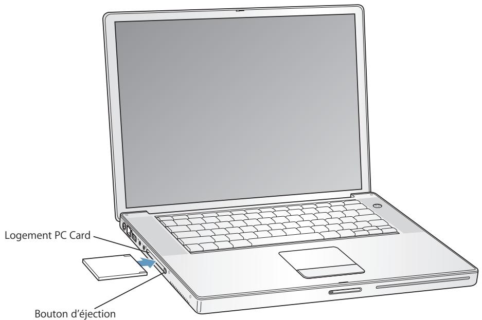 APPLE POWERBOOK G4 15-INCH - Utilisation de cartes PC card - 1