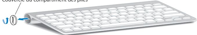 APPLE IMAC 27 INCH - Pour changer les piles de votre clavier sans fil : - 1
