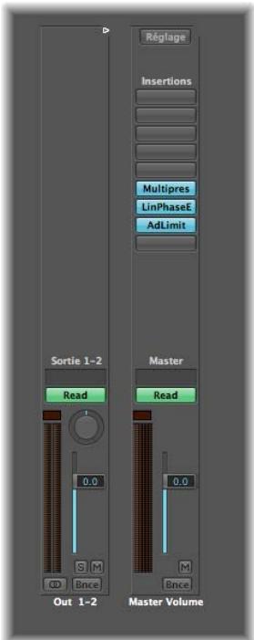 APPLE LOGIC PRO 8 - Utilisation de la bande de canal Surround principale - 1