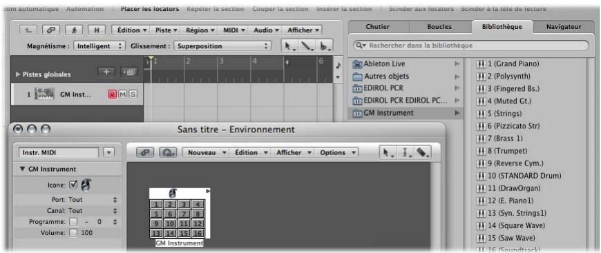 APPLE LOGIC PRO 8 - Configuration d'instruments MIDI externes - 1