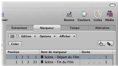 APPLE LOGIC PRO 8 - Utilisation de marqueurs de scene - 1
