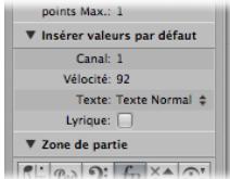 APPLE LOGIC PRO 8 - Vélocité et canal MIDI des objets insérés - 1