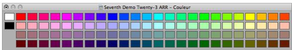 APPLE LOGIC PRO 8 - Pour modifier la couleur d'une ou de plusieurs régions : - 1