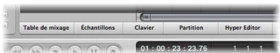APPLE LOGIC PRO 8 - Ouverture et fermeture des fenêtres - 1
