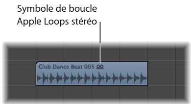 APPLE LOGIC PRO 8 - Boucles Apple Loops vertes et bleues - 2