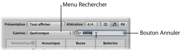 APPLE LOGIC PRO 8 - Recherche de bocles Apple Loops - 1