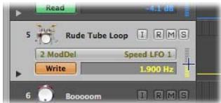APPLE LOGIC PRO 8 - Écriture des données d'automatisation de piste - 1