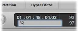 APPLE LOGIC PRO 8 - Pour définiir la position de la tête de lecture dans l'écran de position, effectuez l'une des opérations suivantes : - 1