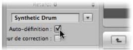 APPLE LOGIC PRO 8 - Pour creer une nouvelle definition d'evénement : - 1