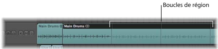 APPLE LOGIC PRO 8 - Mise en boucle de régions - 1