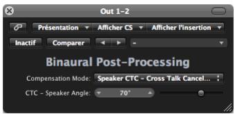 APPLE LOGIC PRO 8 - Module de post-traitement binaural - 1