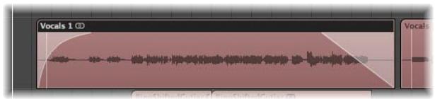 APPLE LOGIC PRO 8 - Création de fondus à l'aide de l'outil Fondu - 7