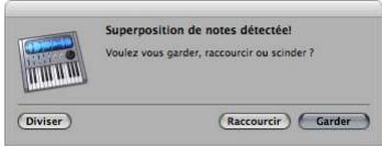 APPLE LOGIC PRO 8 - Gestion des notes superposées dans les régions MIDI divisées - 1