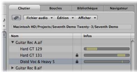 APPLE LOGIC PRO 8 - Pour protéger la position des points de début, de fin et d'ancrage d'une région : - 2