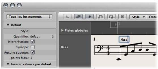 APPLE LOGIC PRO 8 - Insertion de texte - 2