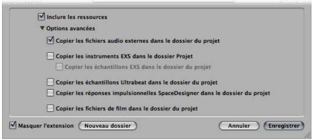 APPLE LOGIC PRO 8 - Pour creer un projet : - 3