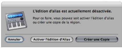 APPLE LOGIC PRO 8 - Modification d'alias - 1