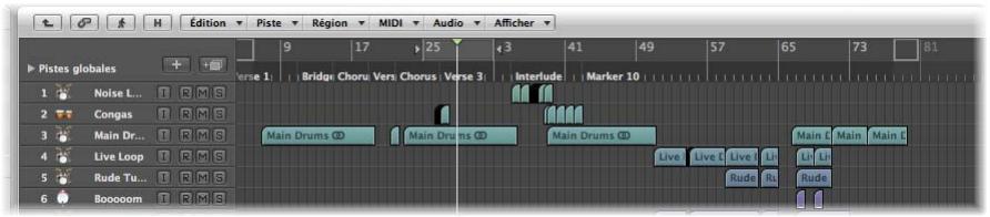 APPLE LOGIC PRO 8 - Utilisation des dossiers - 2