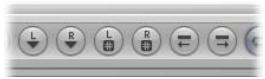 APPLE LOGIC PRO 8 - Utilisation des boutons de mode de la barre de transport pour définir des locators - 1